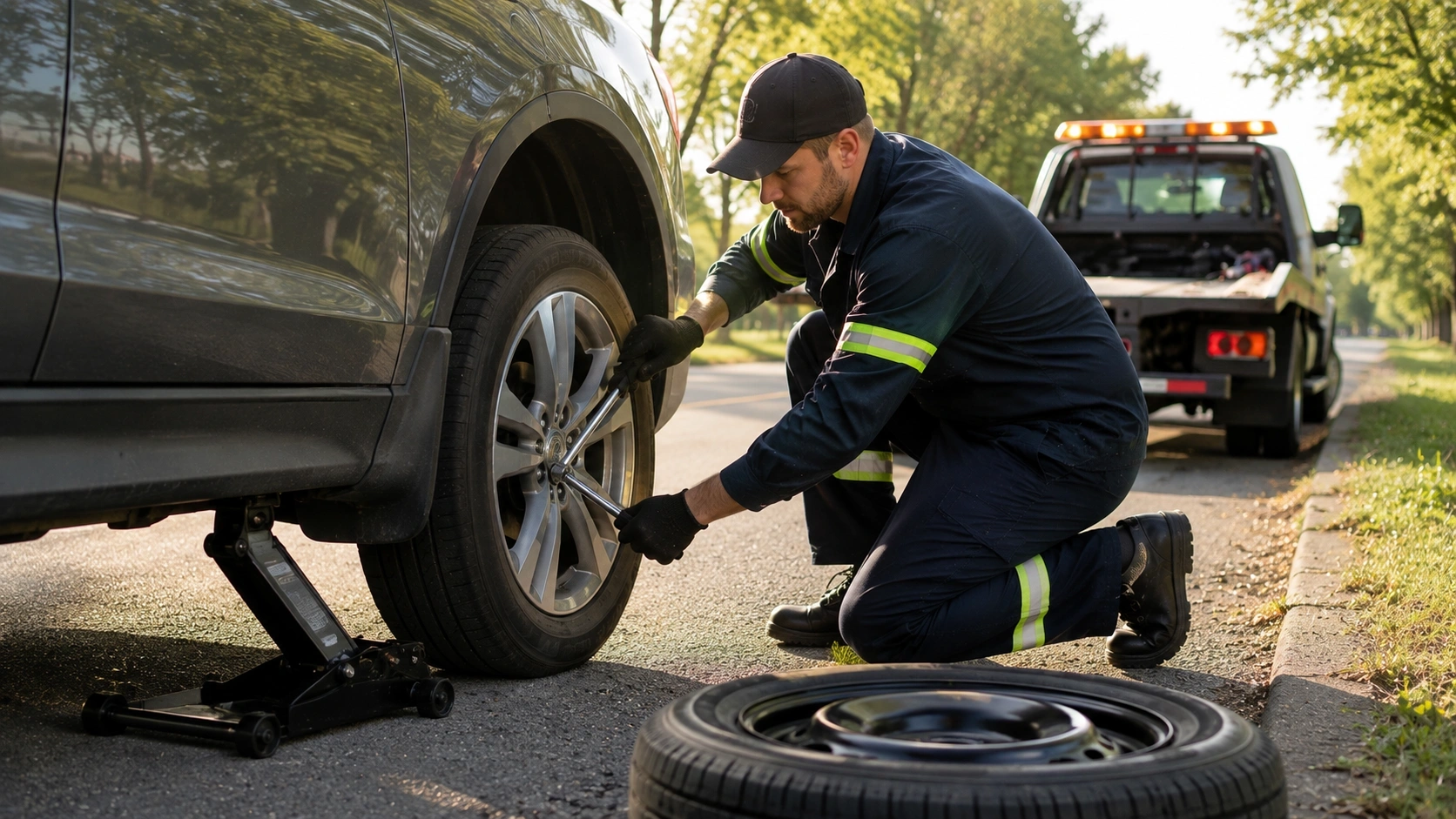 Flat Tire Change
